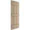 Ekena Millwork Rustic Three Board Spaced Board-n-Batten Rough Cedar Faux Wood Shutters, 17 1/2W x 84H, PR SHUBSS17X84RCPR - alternate 8
